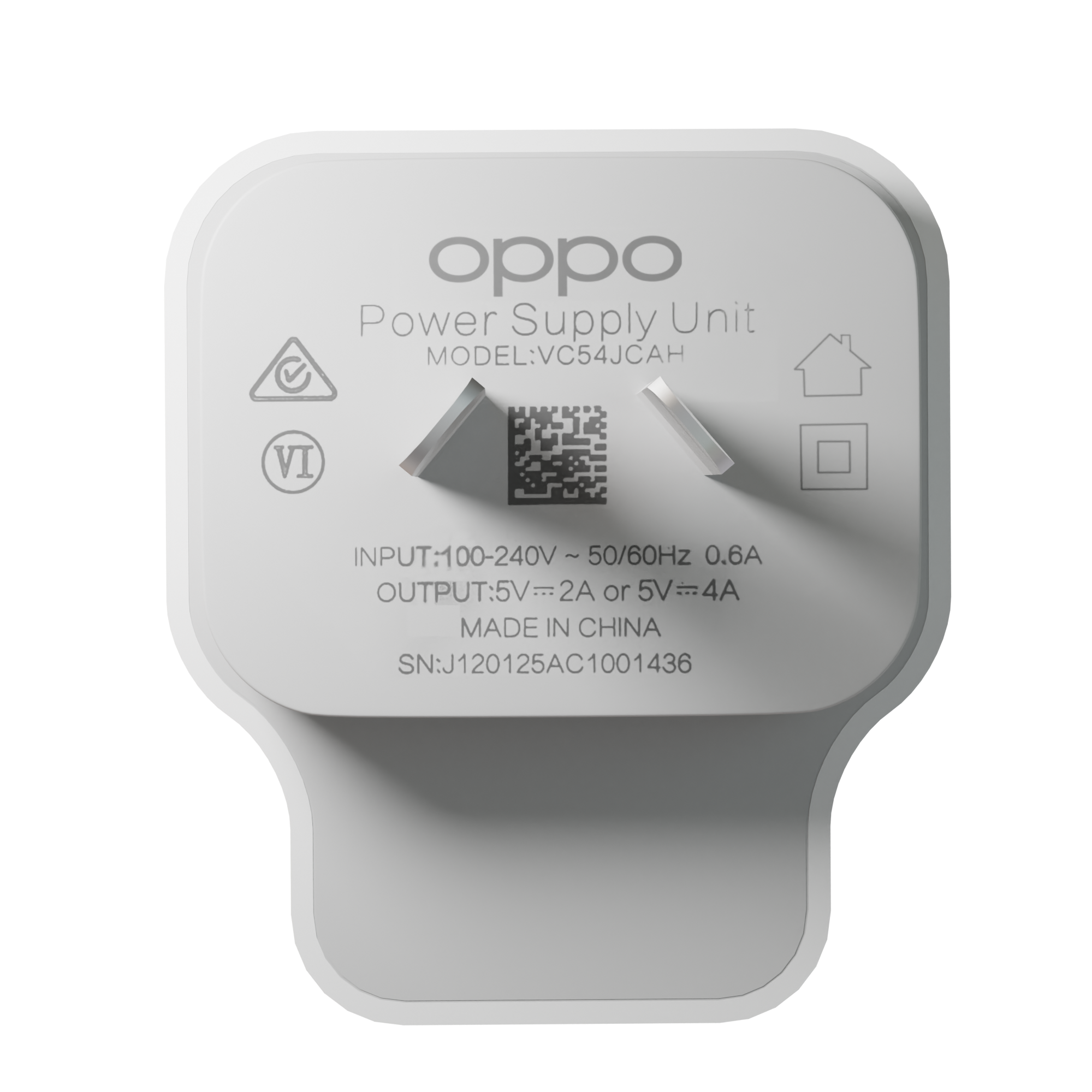 OPPO VOOC 20W Wall Charger