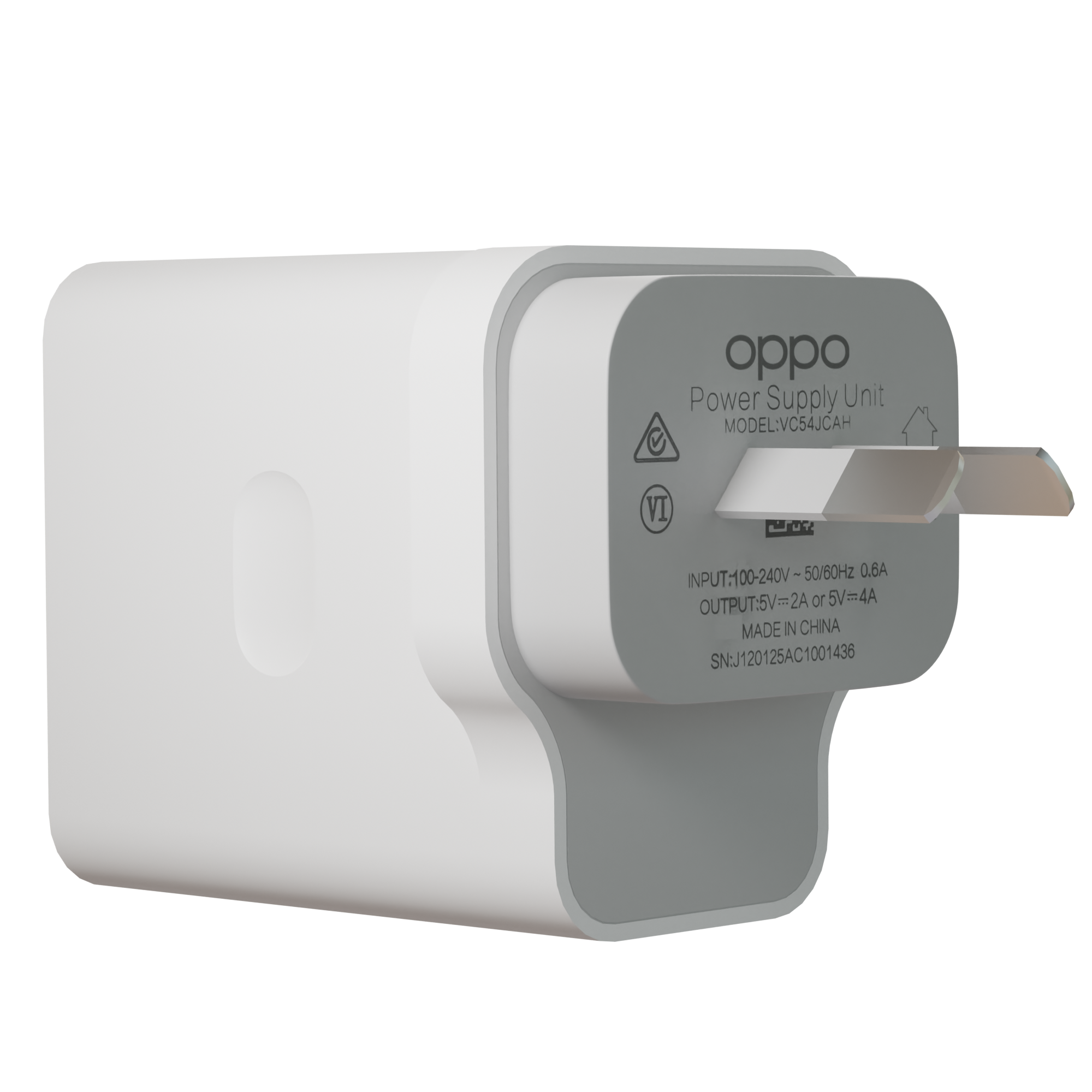 OPPO VOOC 20W Wall Charger