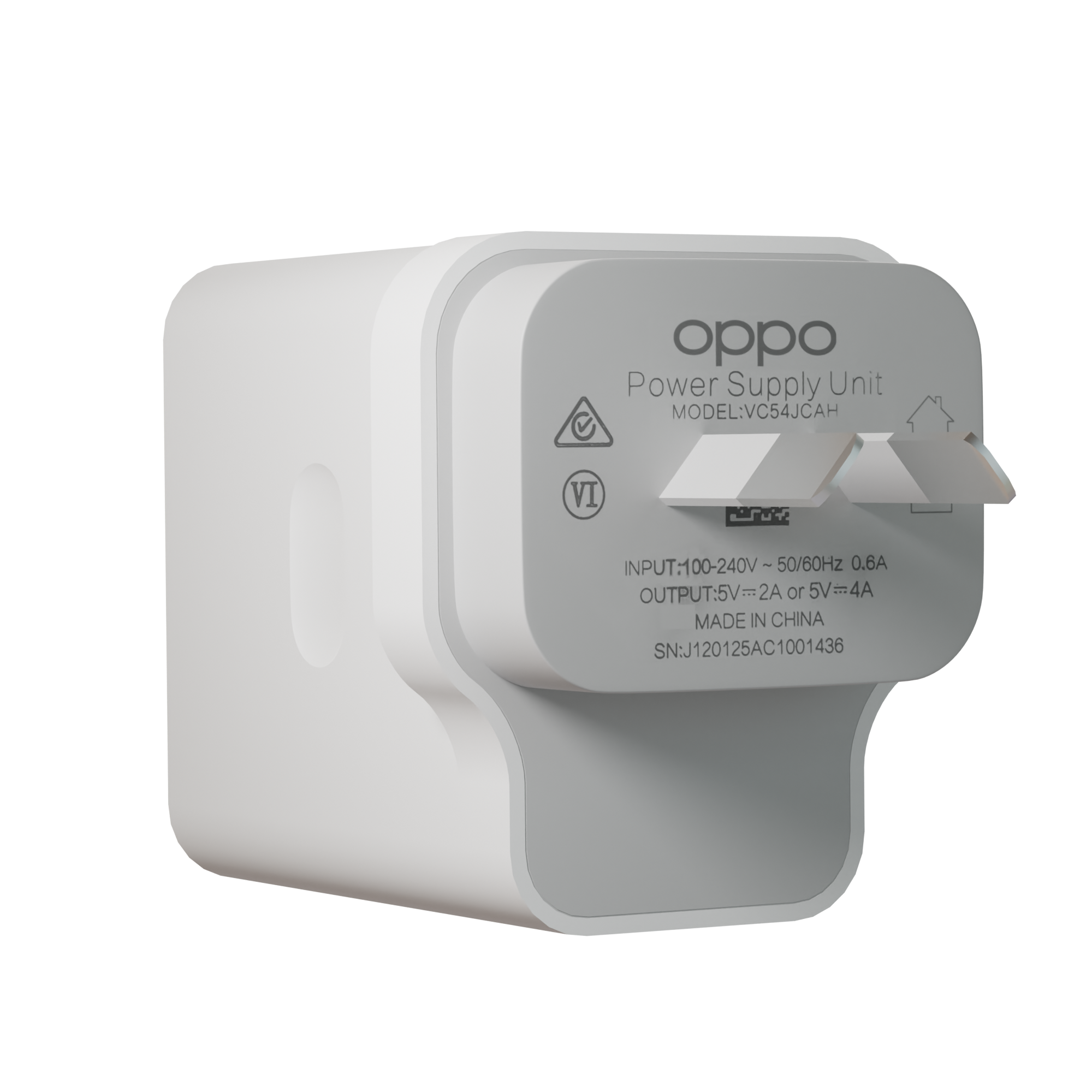 OPPO VOOC 20W Wall Charger